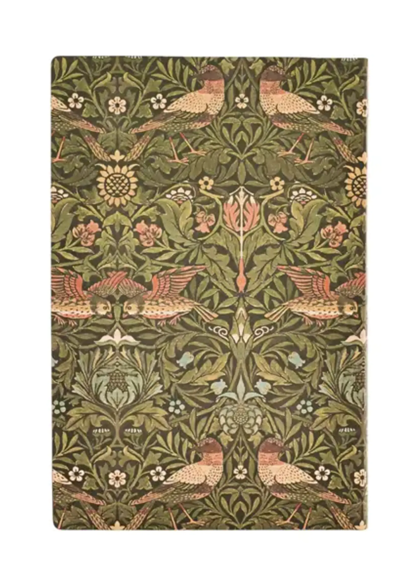 Paperblanks agenda 2026 Mini Week/2pag. Horizontaal -  Morris Birds / William Morris