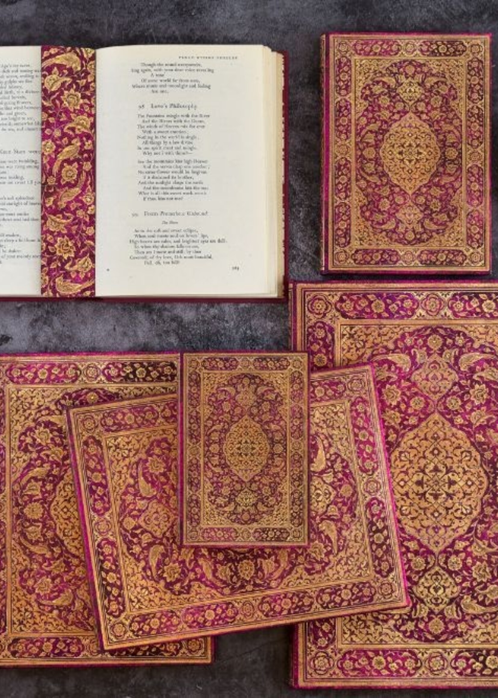 Paperblanks agenda 2026 Mini Week/2pag. Horizontaal - The Orchard