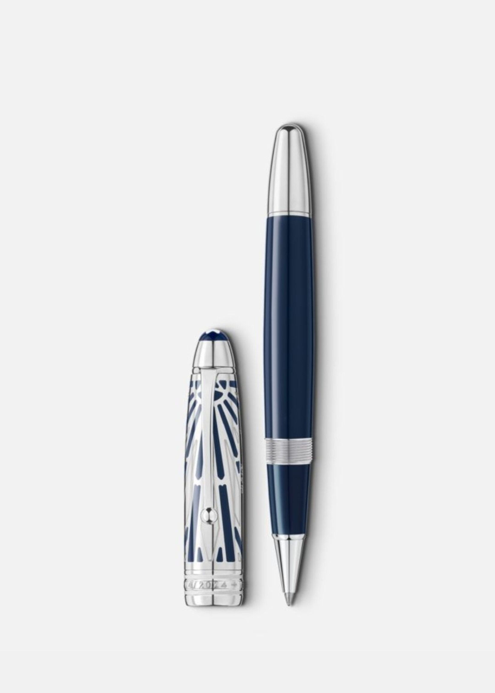 Montblanc 100 years Meisterstück The Origin Collection Doué Blue LeGrand Roller 162