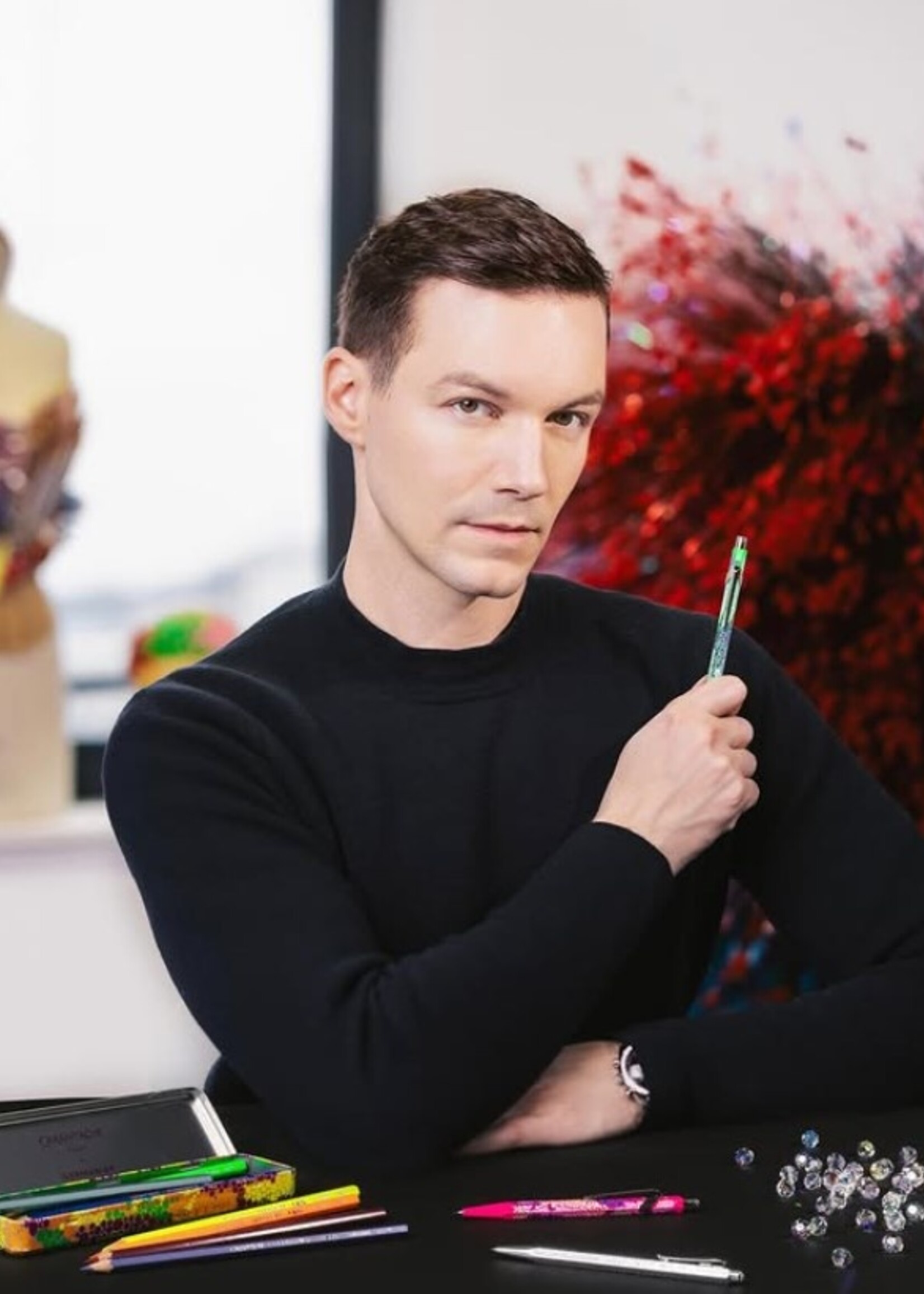 Caran d'Ache Ecridor Germanier Gelimiteerde Editie Balpen & Pen Sleeve