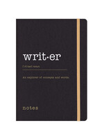 Letts of London Notitieboek Eco Writers Words A5 Dotted Black