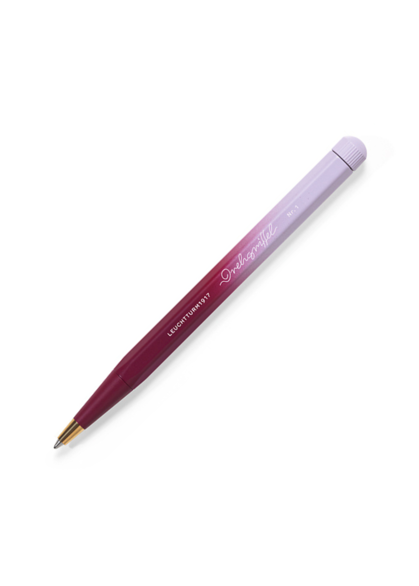 Leuchtturm1917 Drehgriffel Nr. 1 GEL Mint Port Red/Lilac Gradient