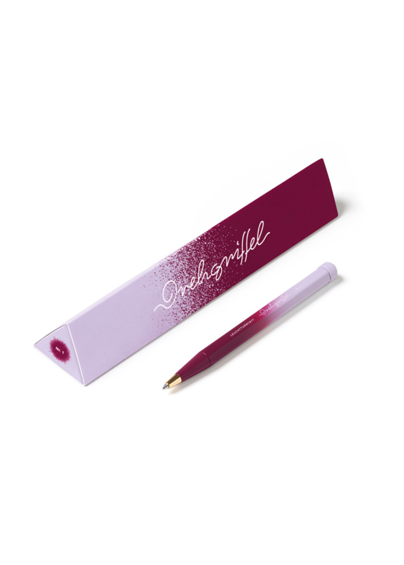 Leuchtturm1917 Drehgriffel Nr. 1 GEL Mint Port Red/Lilac Gradient