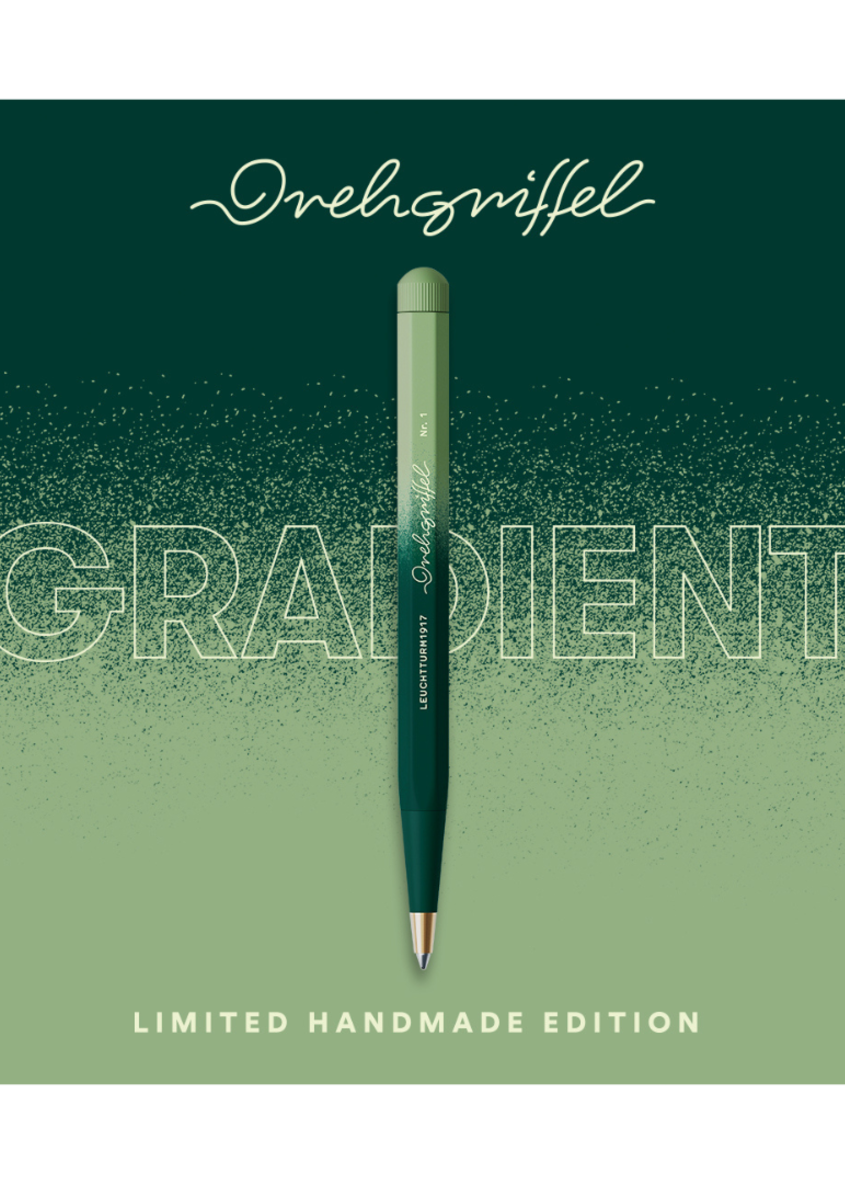 Leuchtturm1917 Drehgriffel Nr. 1 GEL Mint Port Red/Lilac Gradient