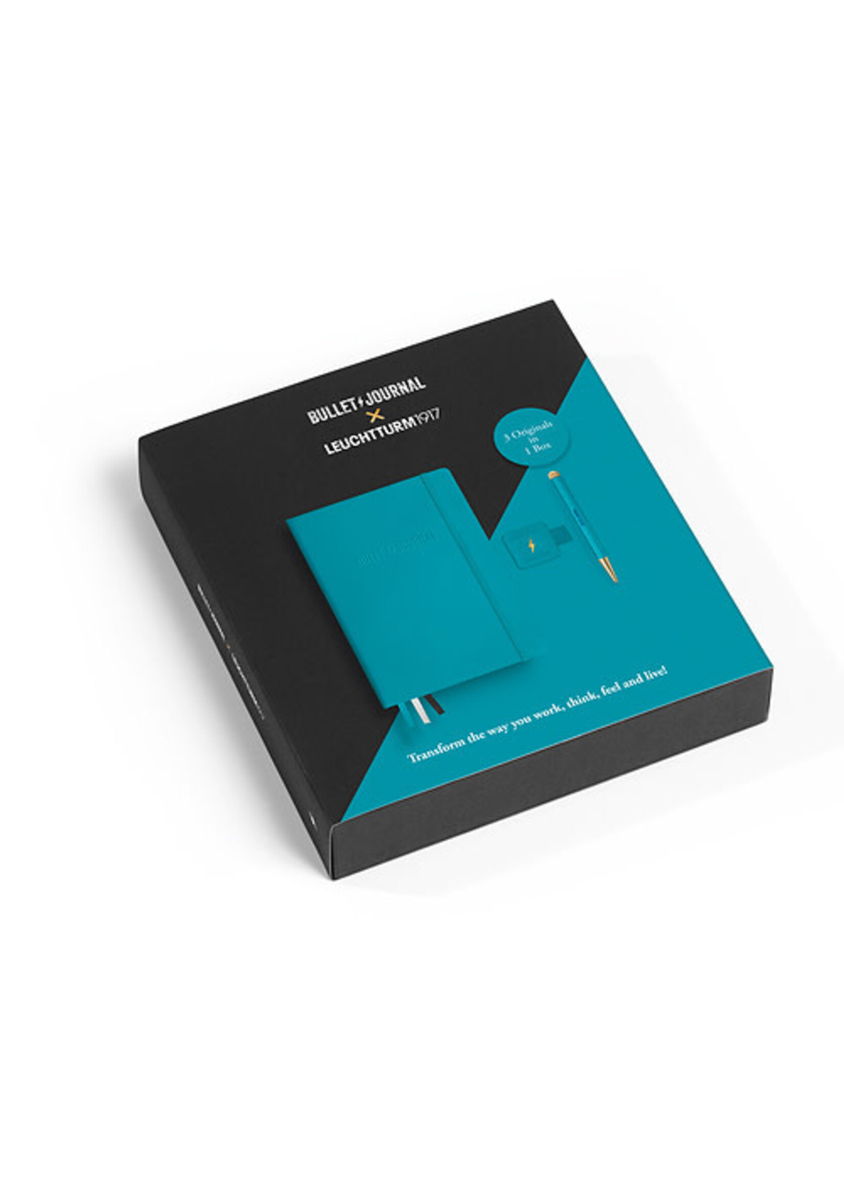 Leuchtturm1917 Bullet Journal 2 Medium - Turquoise25 Giftset