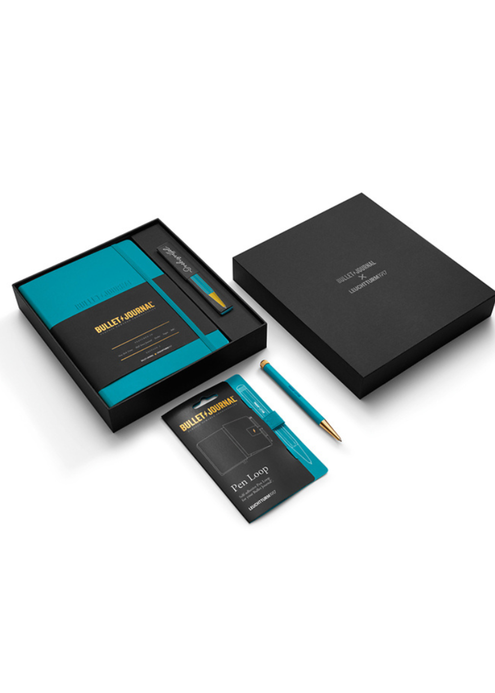Leuchtturm1917 Bullet Journal 2 Medium - Turquoise25 Giftset