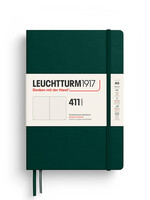 Leuchtturm1917 Notitieboek 411 Dotted A5 Forest Green