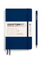 Leuchtturm1917 Notitieboek Paperback B6+ Soft Cover Navy Dotted