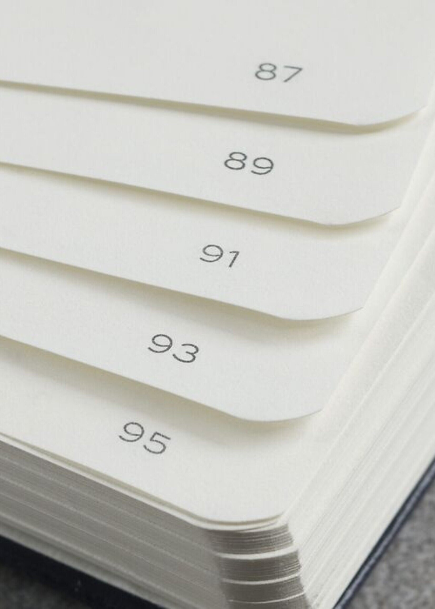 Leuchtturm1917 Notitieboek Paperback B6+ Soft Cover Black Gelijnd