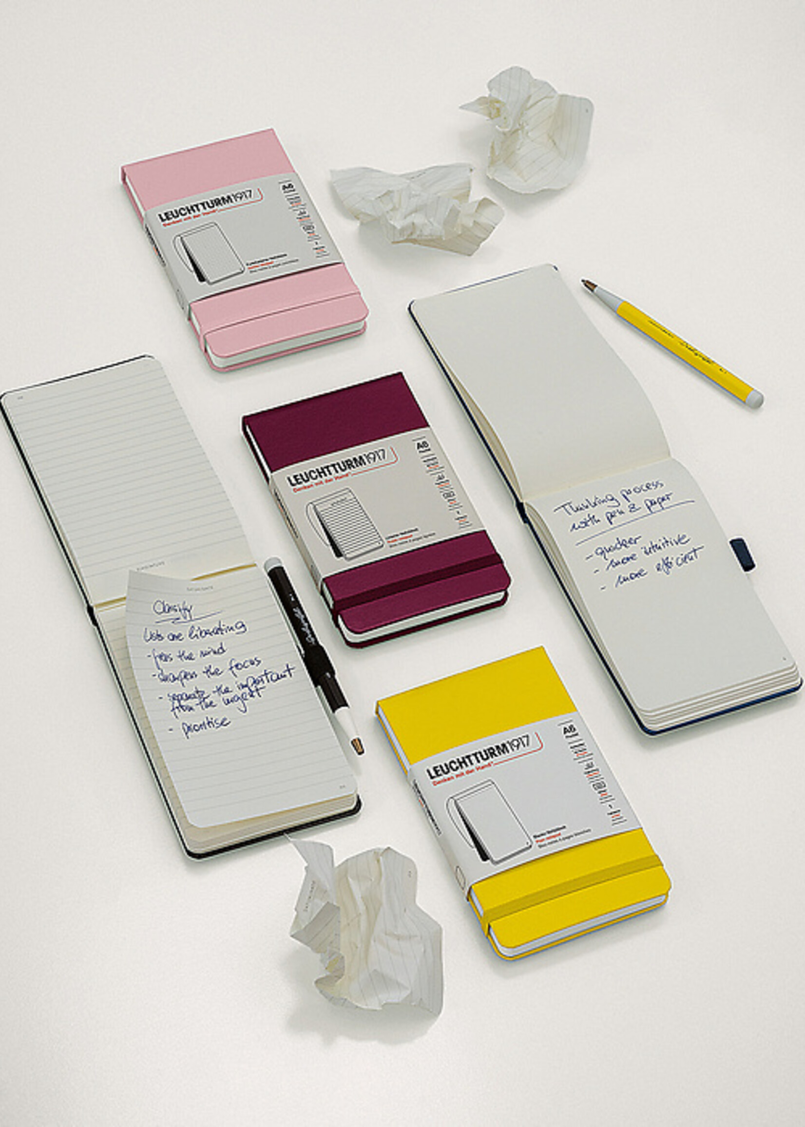 Leuchtturm1917 Notepad Gelijnd Navy