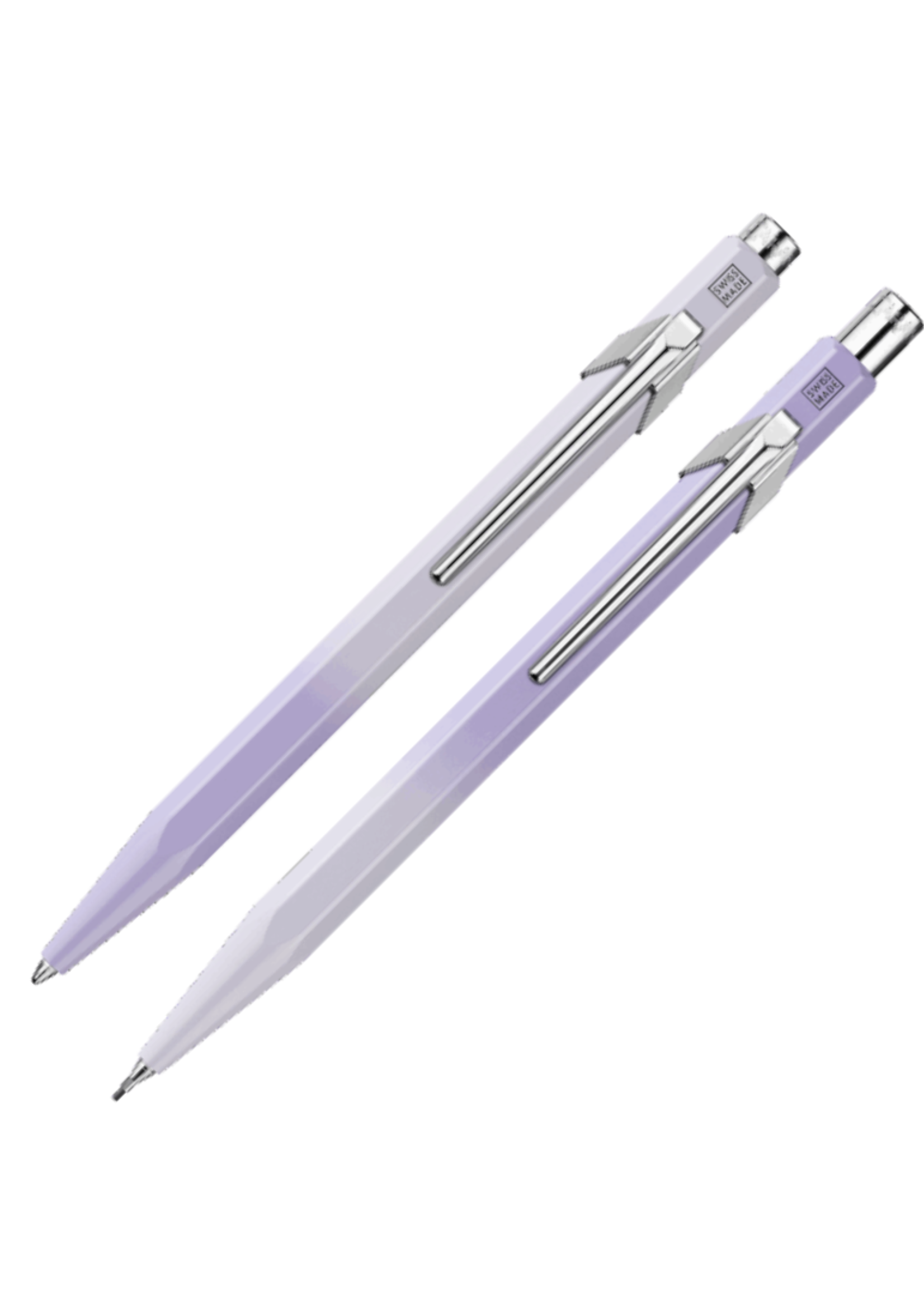Caran d'Ache 849 & 844 Blooming Lavender Set Balpen & Vulpotlood (0.5)