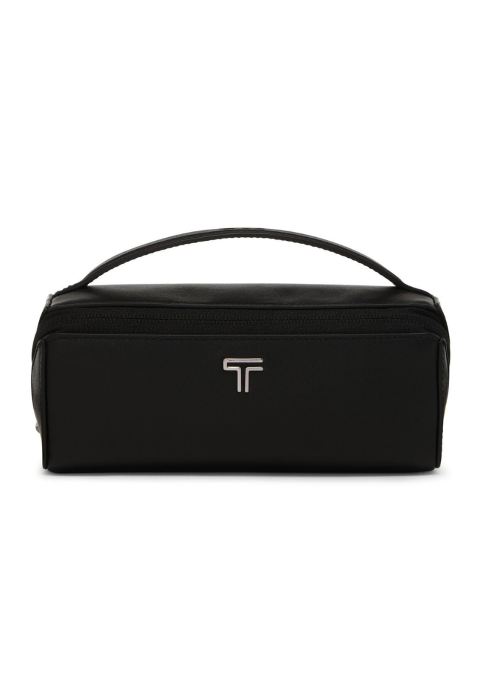 TUMI Travel Brillendoos Zwart Leder