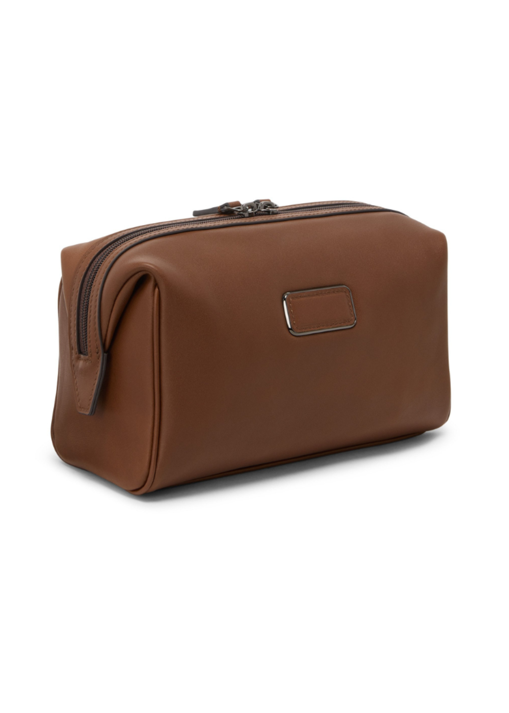 TUMI Toilettas met Frame Cognac
