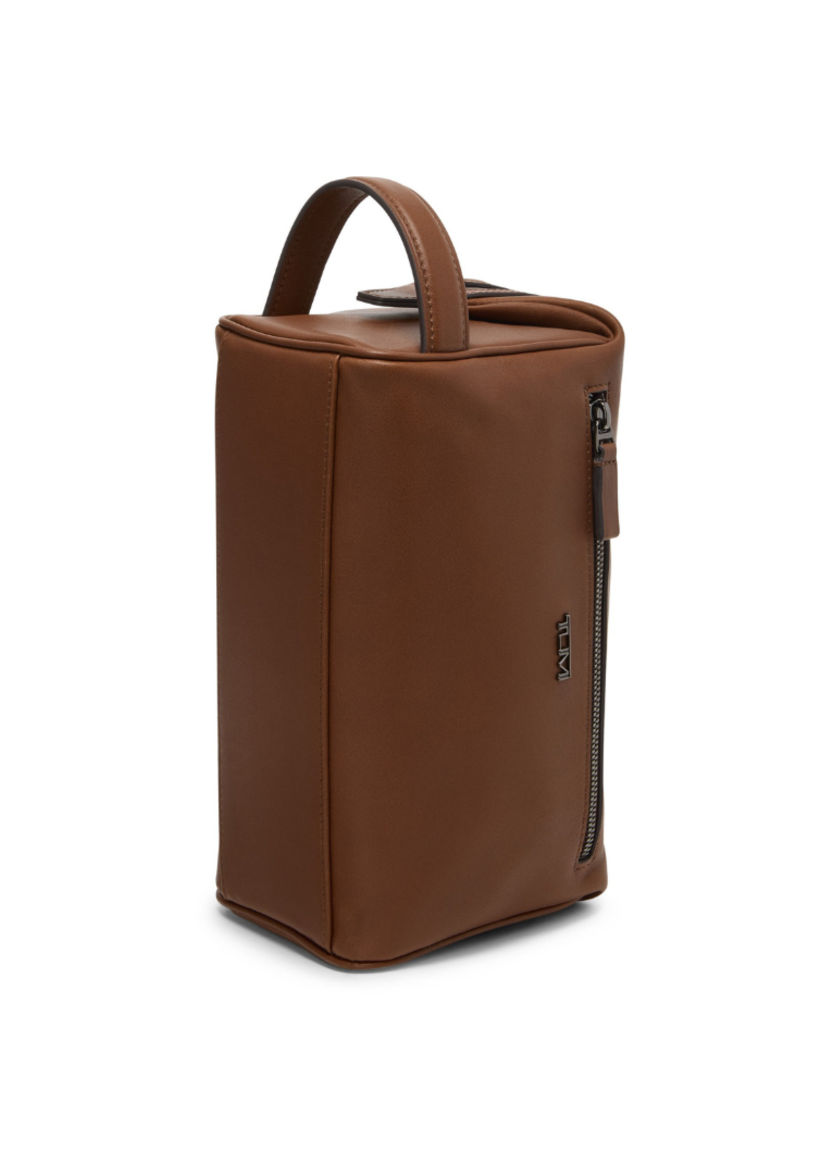 TUMI Toilettas met Frame Cognac