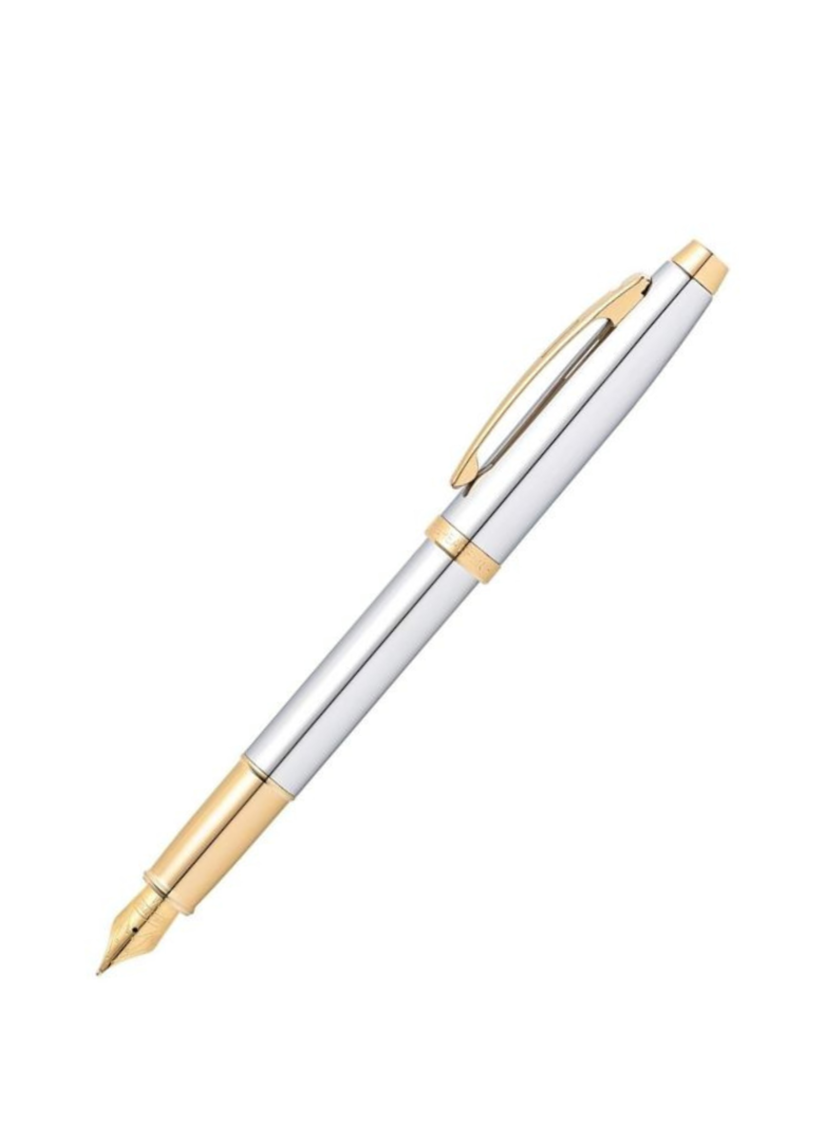 Sheaffer 100 Bright Chrome GT Vulpen Medium