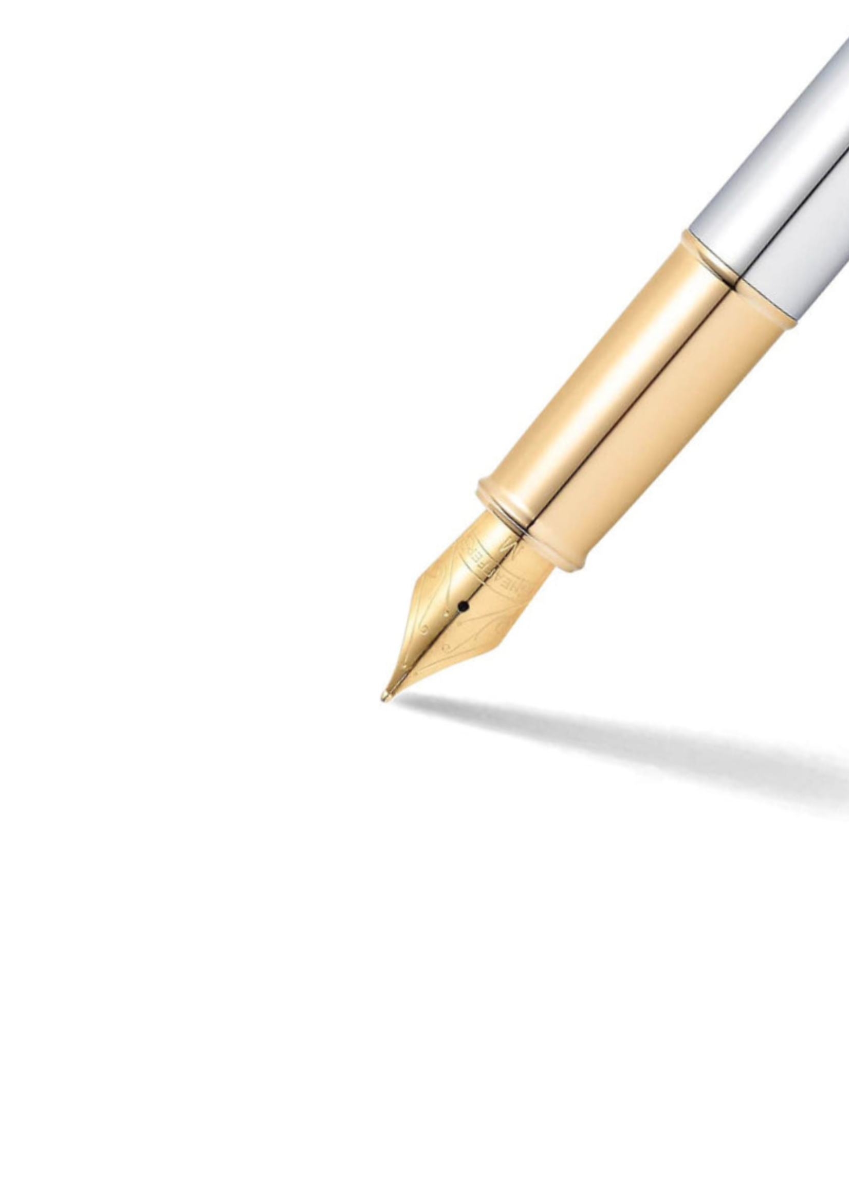 Sheaffer 100 Bright Chrome GT Vulpen Medium