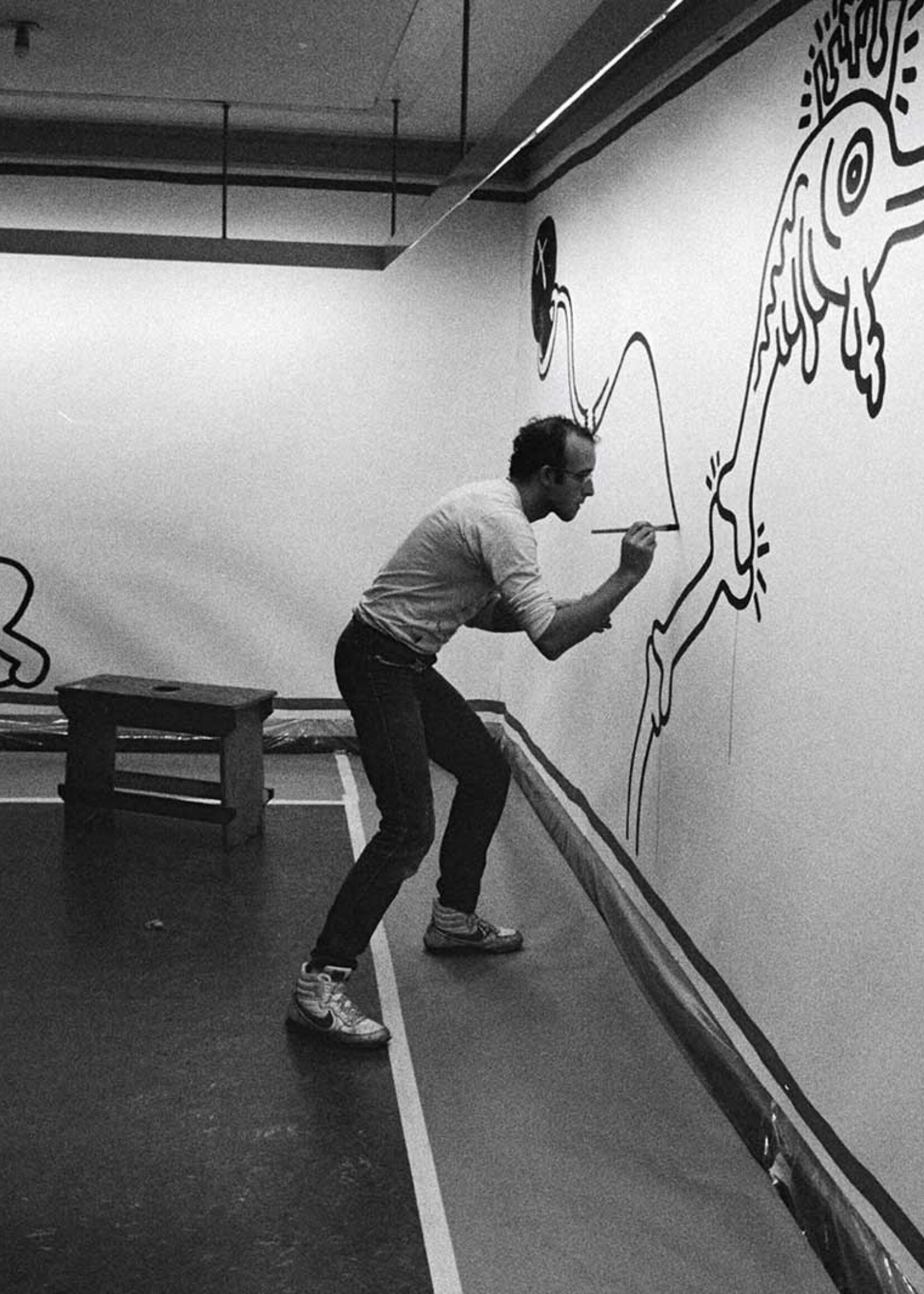 849 + Keith Haring Limited Edition Wit Balpen
