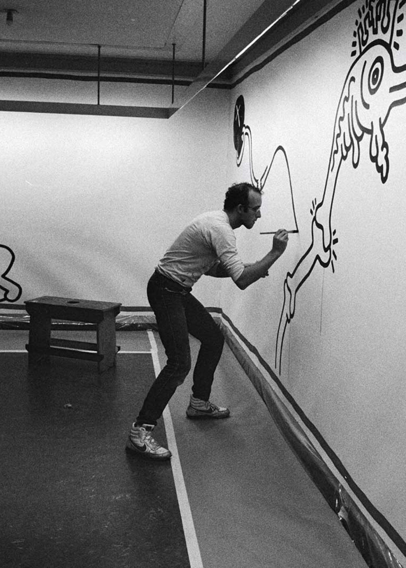 849 + Keith Haring Limited Edition Zwart Balpen