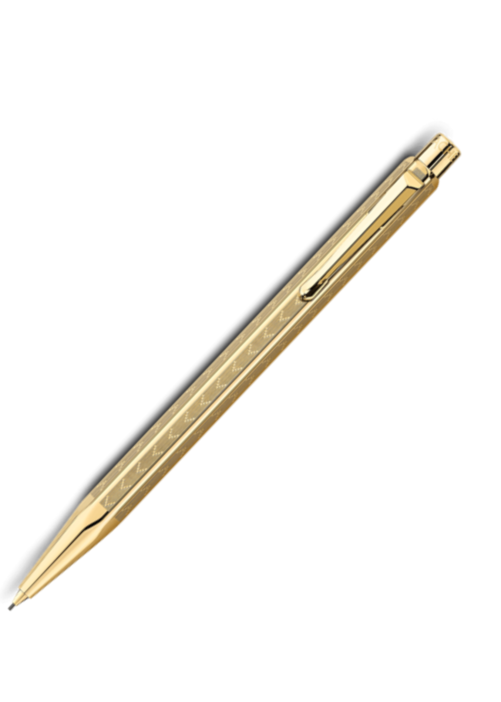 Caran d'Ache Ecridor Chevron Gold Line Vulpotlood 0.7