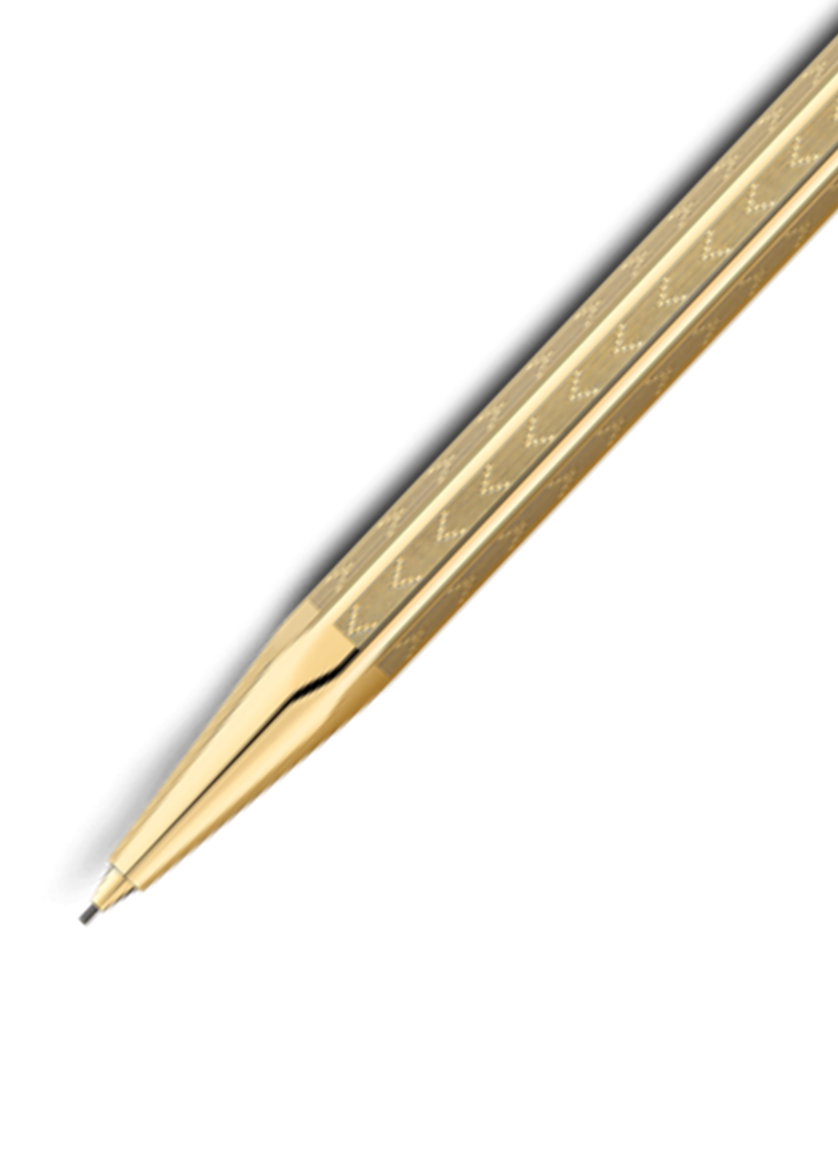 Caran d'Ache Ecridor Chevron Gold Line Vulpotlood 0.7