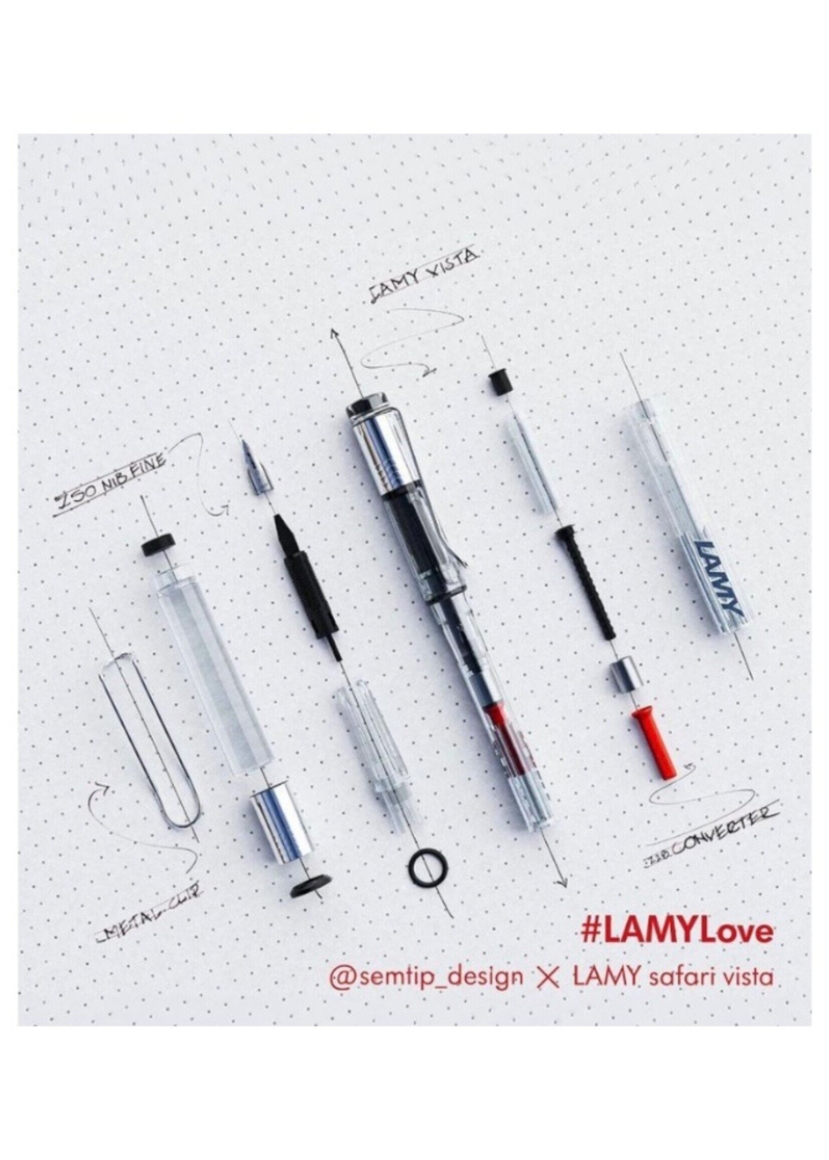 Lamy Safari 012 Vista Vulpen
