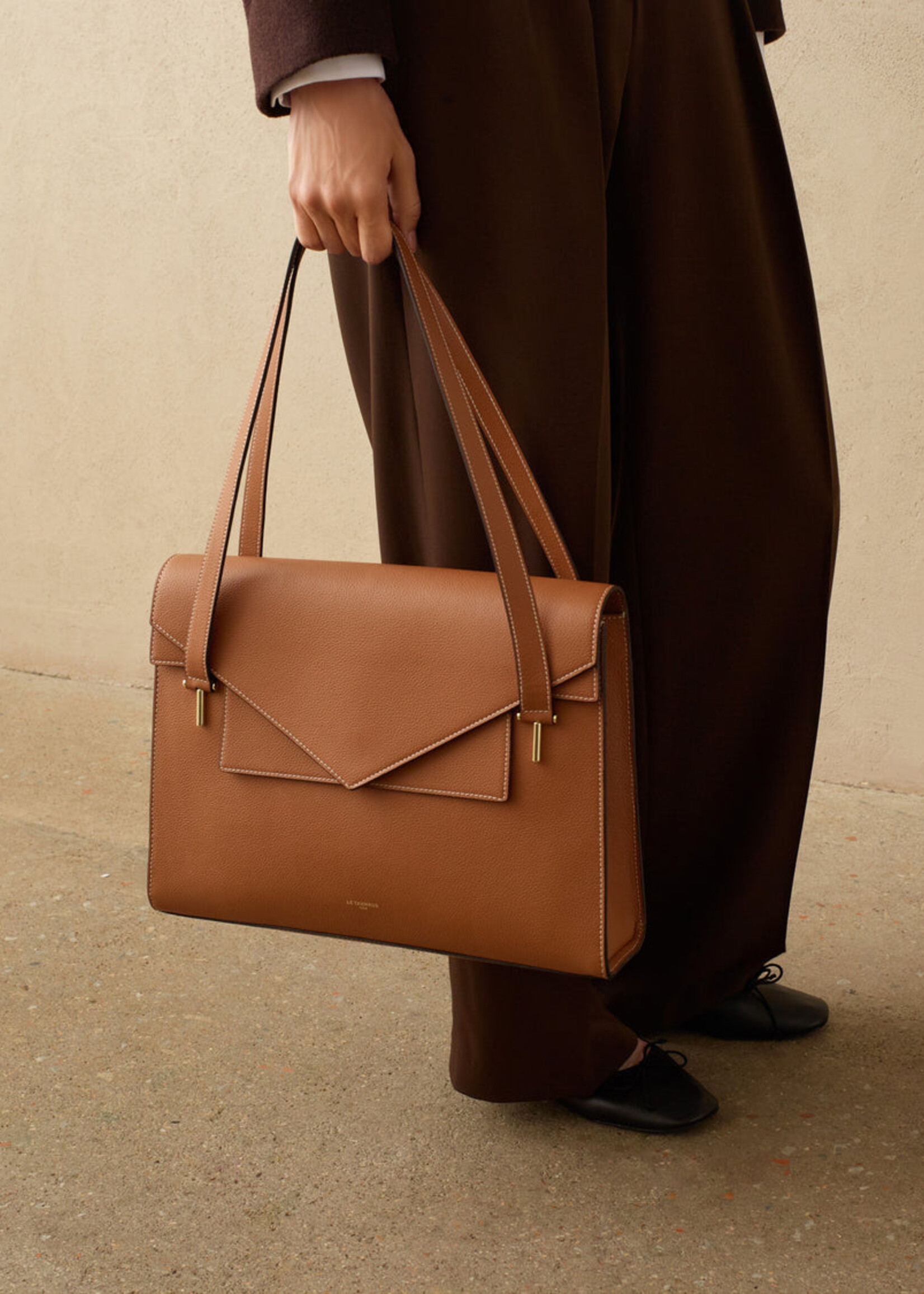 Le Tanneur Businesstas Emilie 13" Cognac