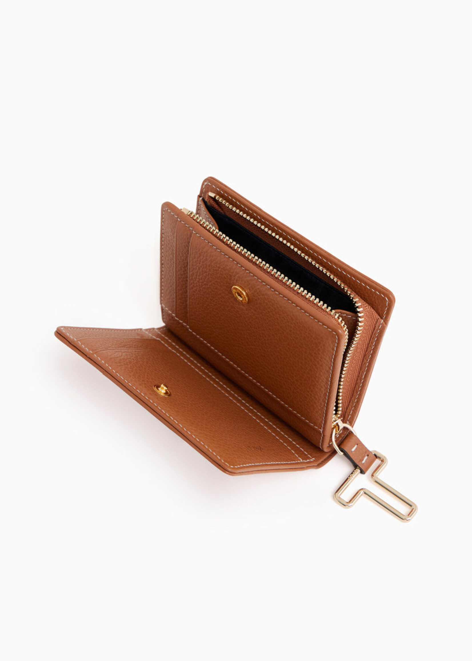 Le Tanneur Portemonnee Juliette Klein Cognac