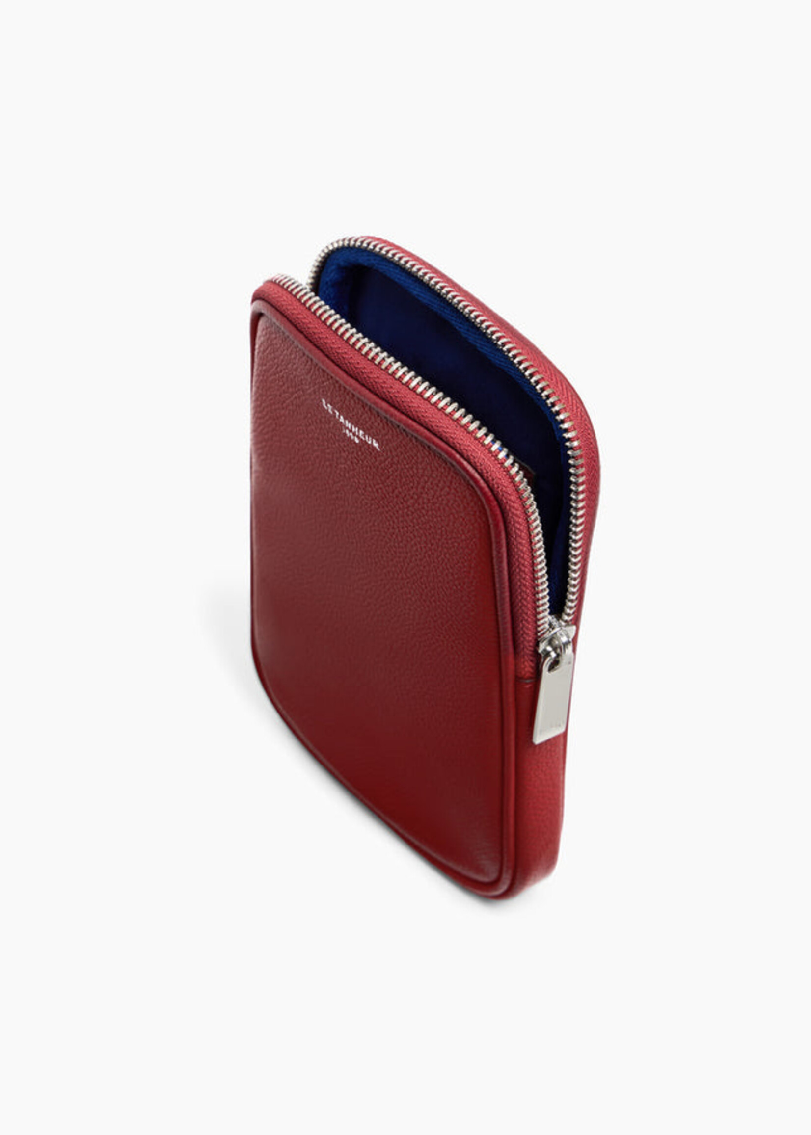 Le Tanneur CrossOver RFID Smal Emile Garnet Red