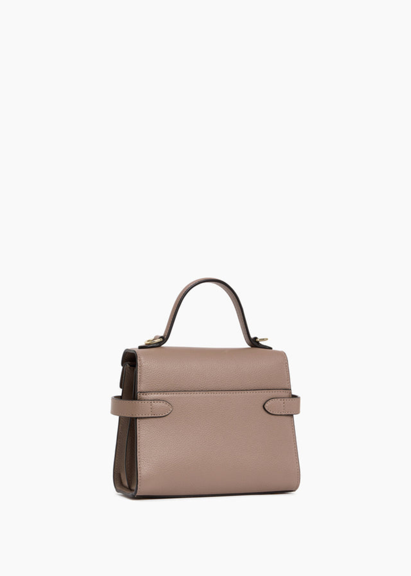 Le Tanneur Kleine Handtas Emilie met dubbele flap Mauve
