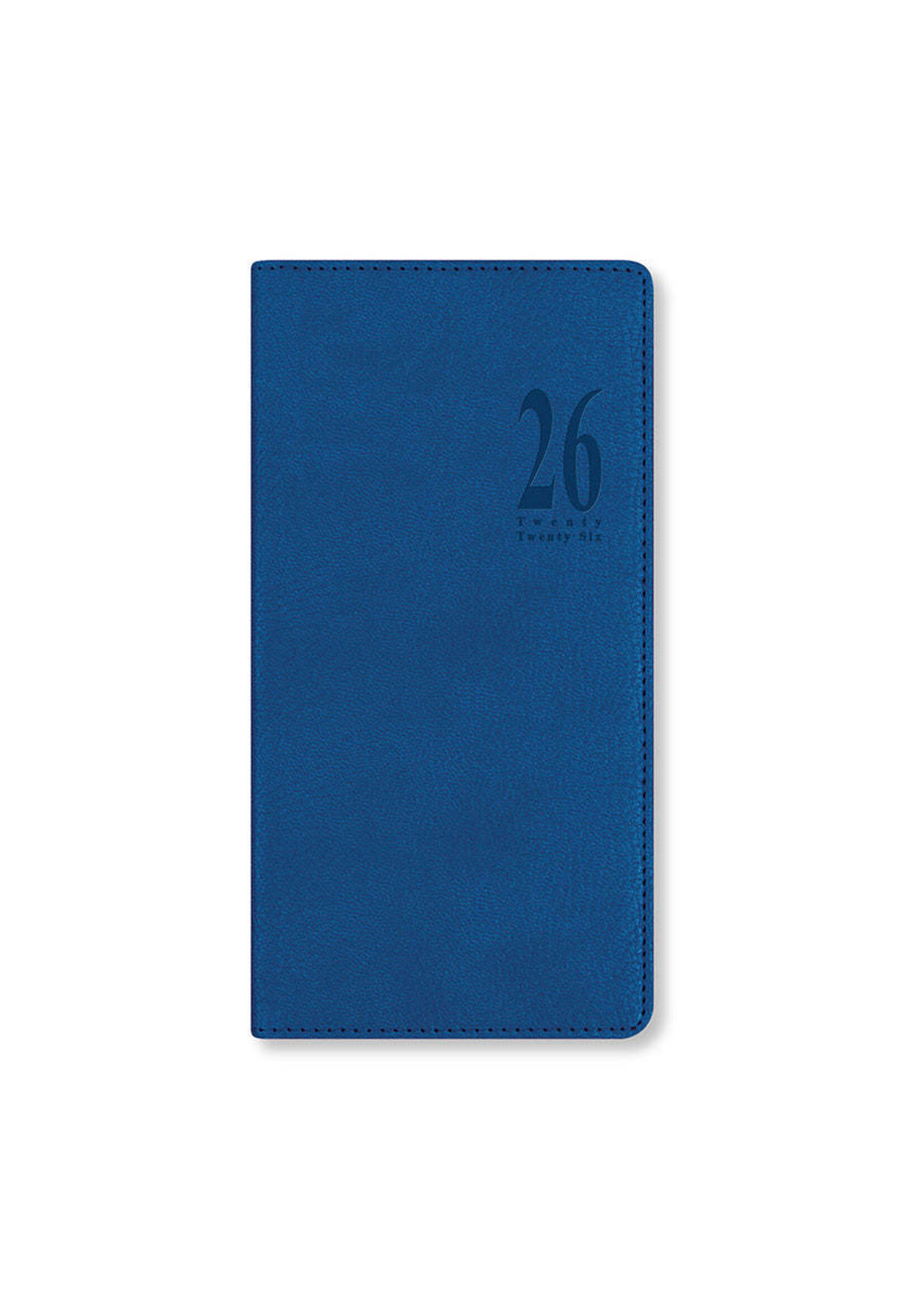 Letts of London Agenda 2026 Milano Slim week/2pag. Blue