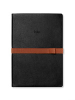 Letts of London Agenda 2026 Oslo A5 week/2pag. Hor. Black