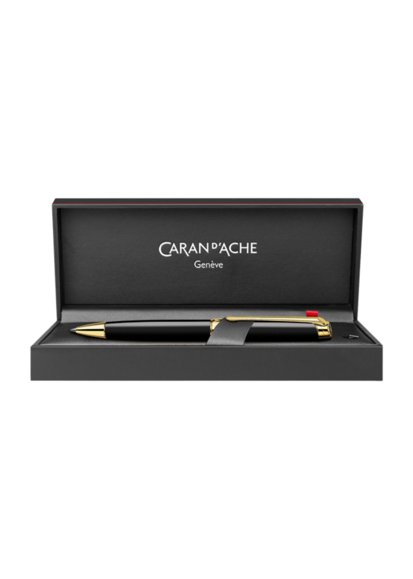 Caran d'Ache Léman Ebony Black GT Balpen