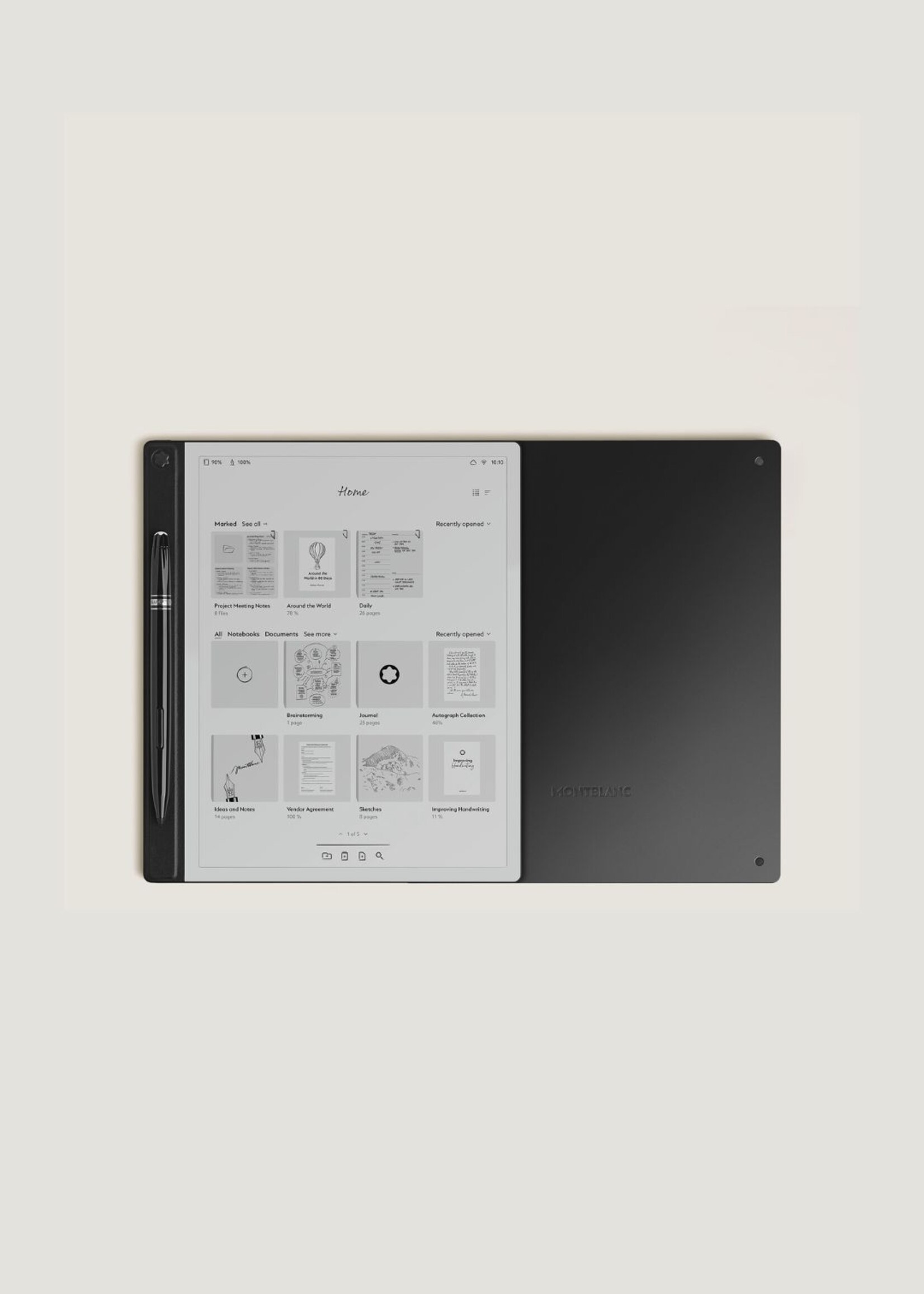 Montblanc Digital Paper, Mystery Black