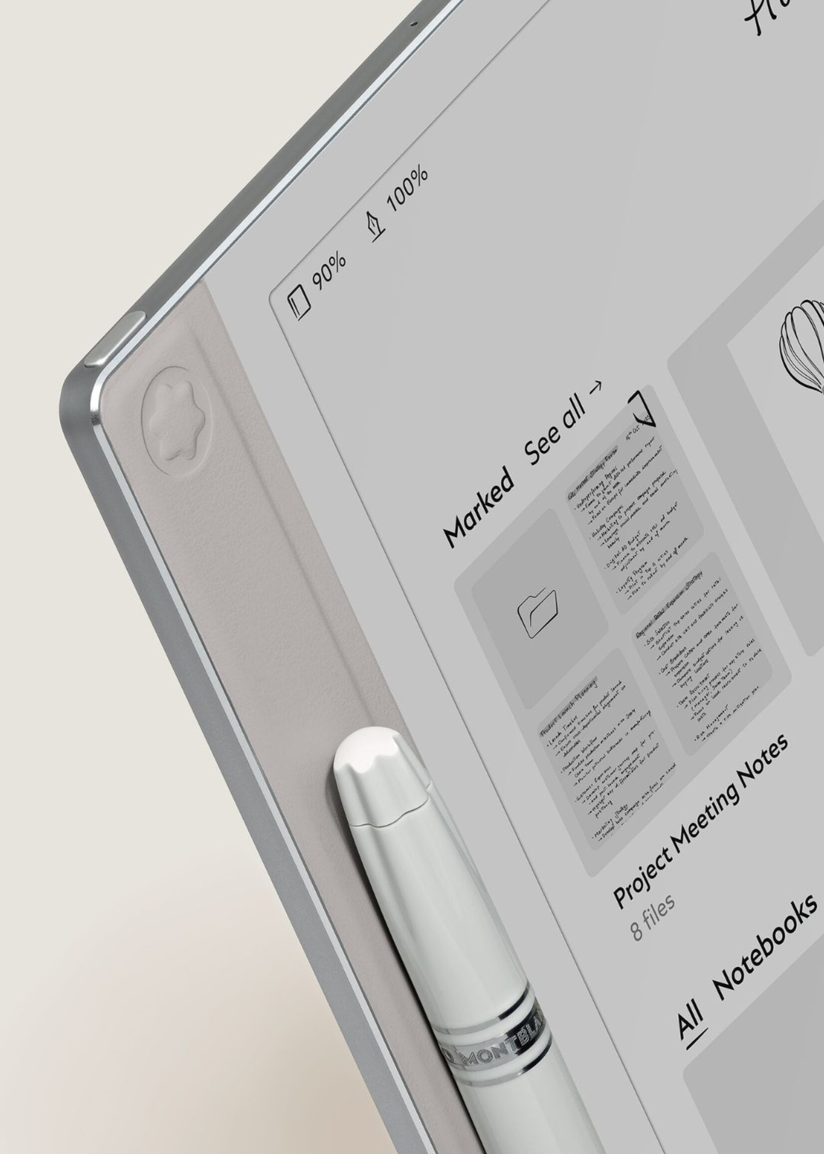 Montblanc Digital Paper, Cool Grey