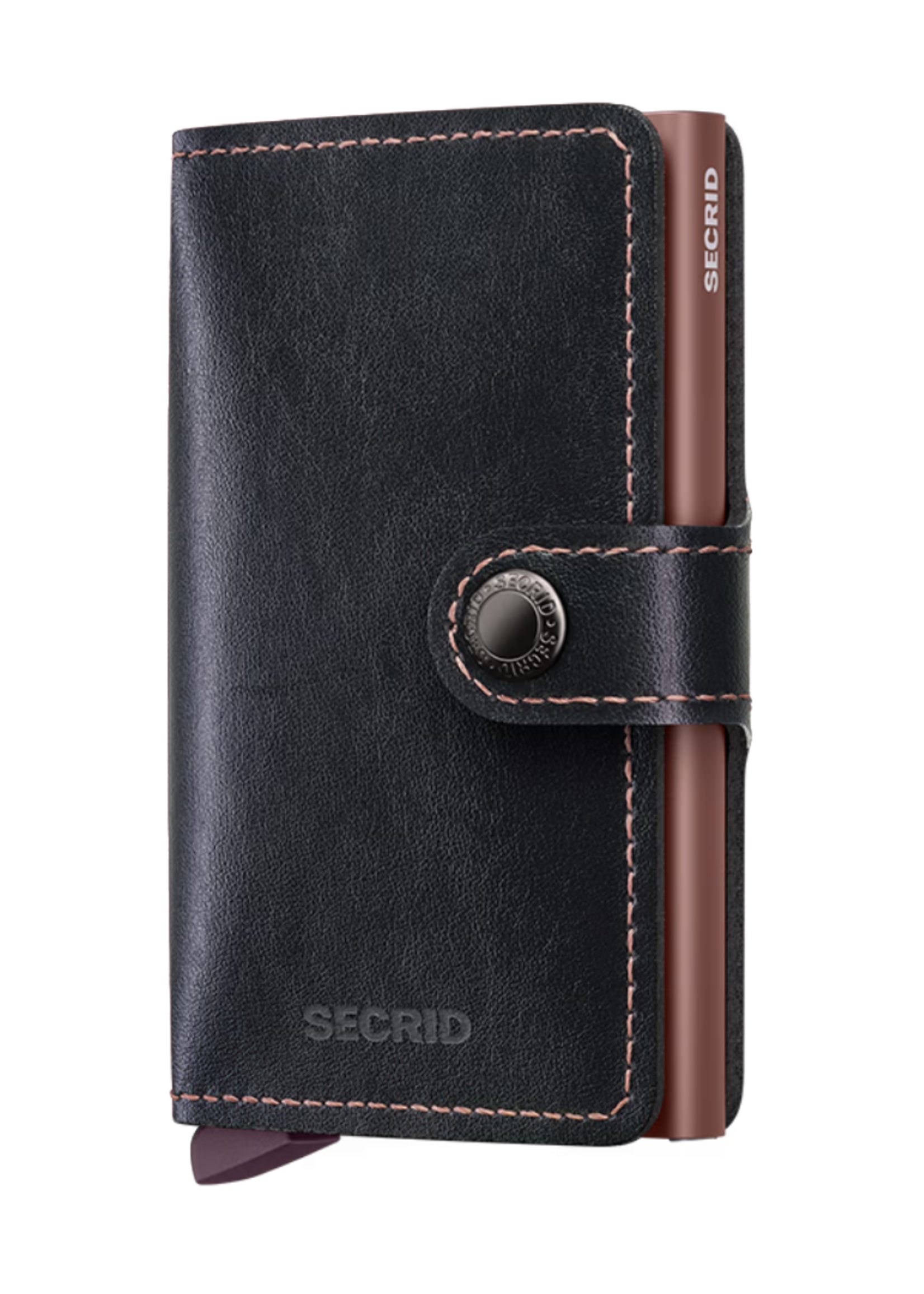 Secrid Mini Wallet Mirum Plant-Based Black Rose
