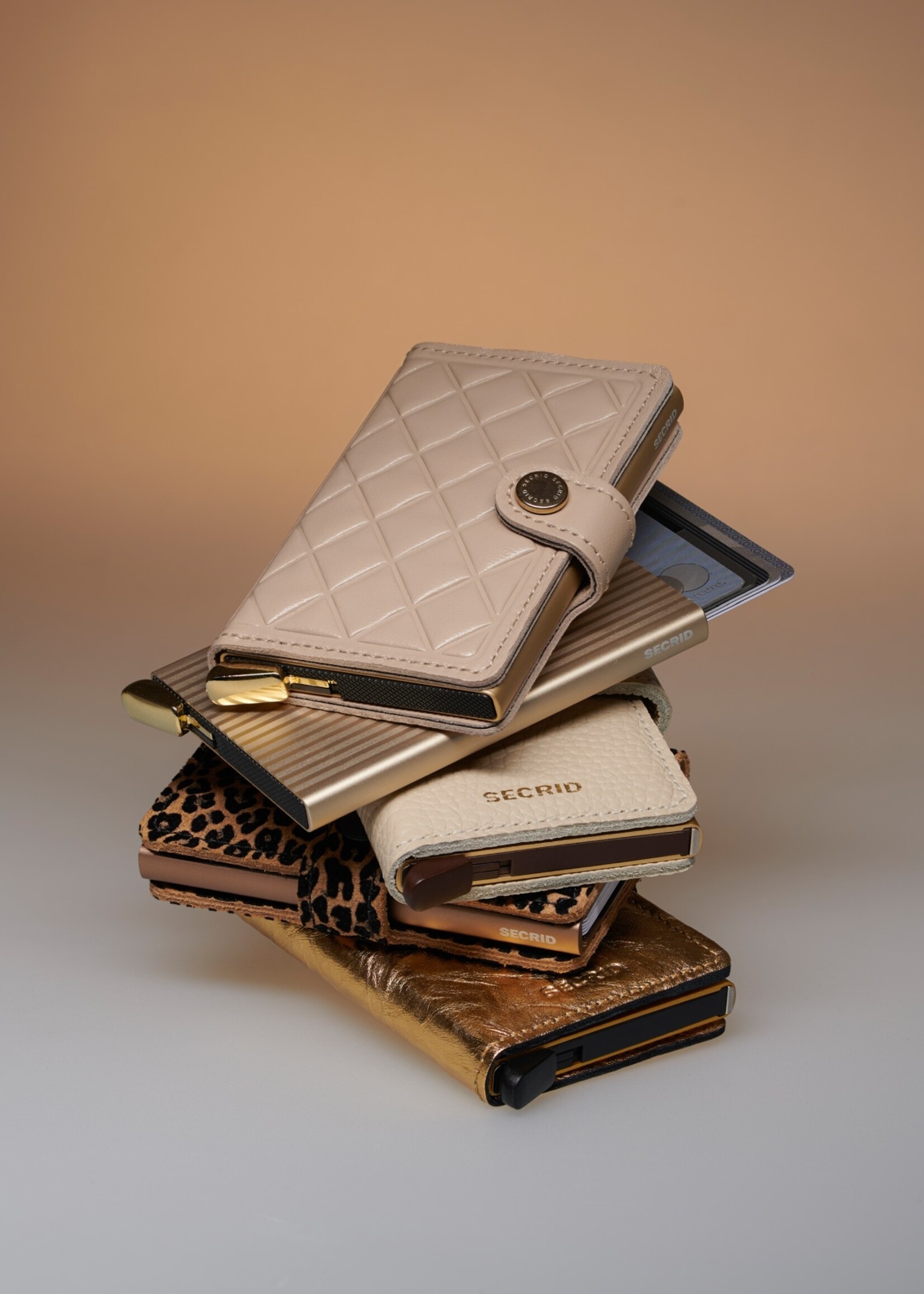 Secrid Mini Wallet Premium Emboss Diamond Chalk