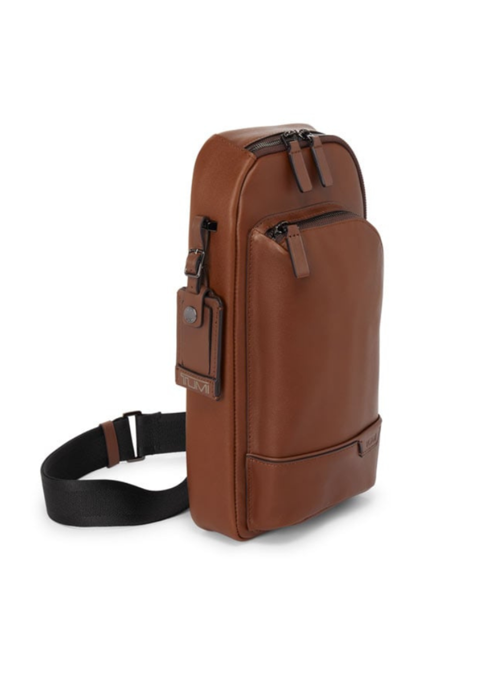 TUMI Harrison Cognac Gregory Sling