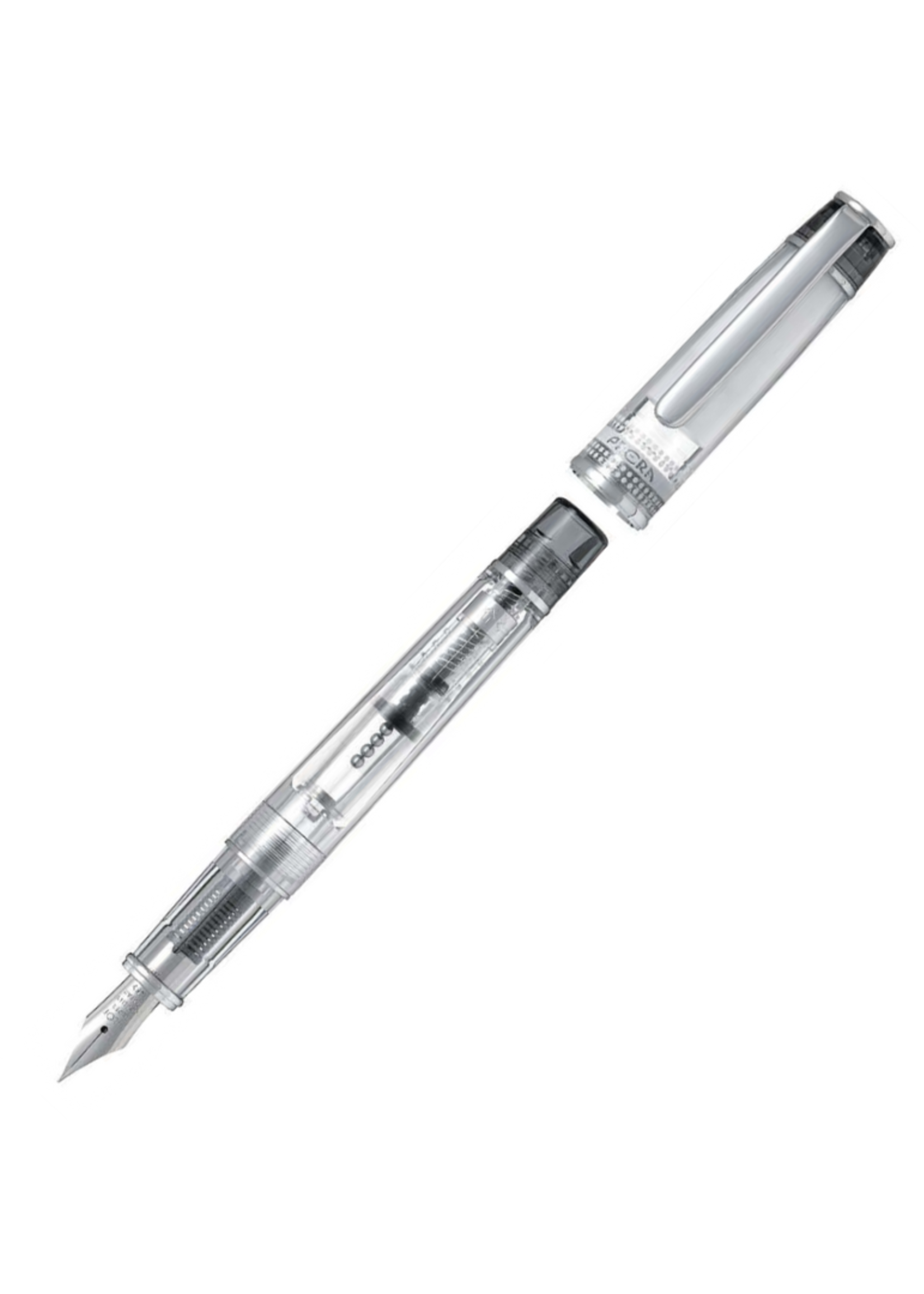 Prera Transparant Black Vulpen Fijn