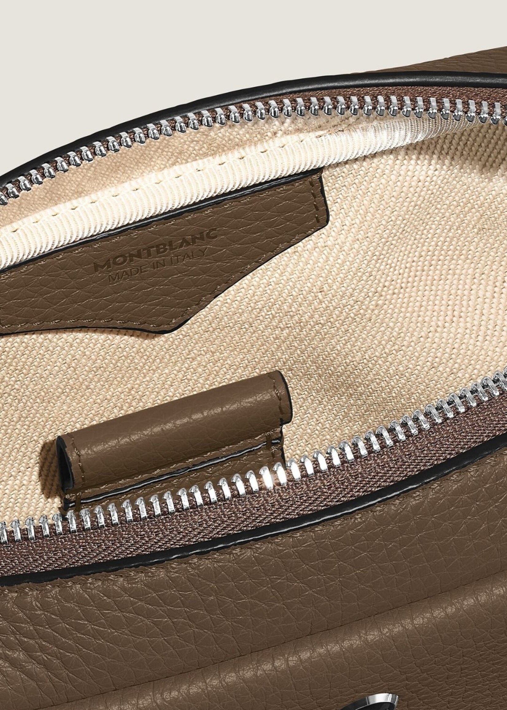 Montblanc Soft Grain Crossbody Noisette