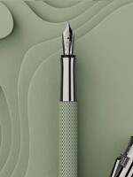 Graf von Faber-Castell Guilloche Sage Vulpen