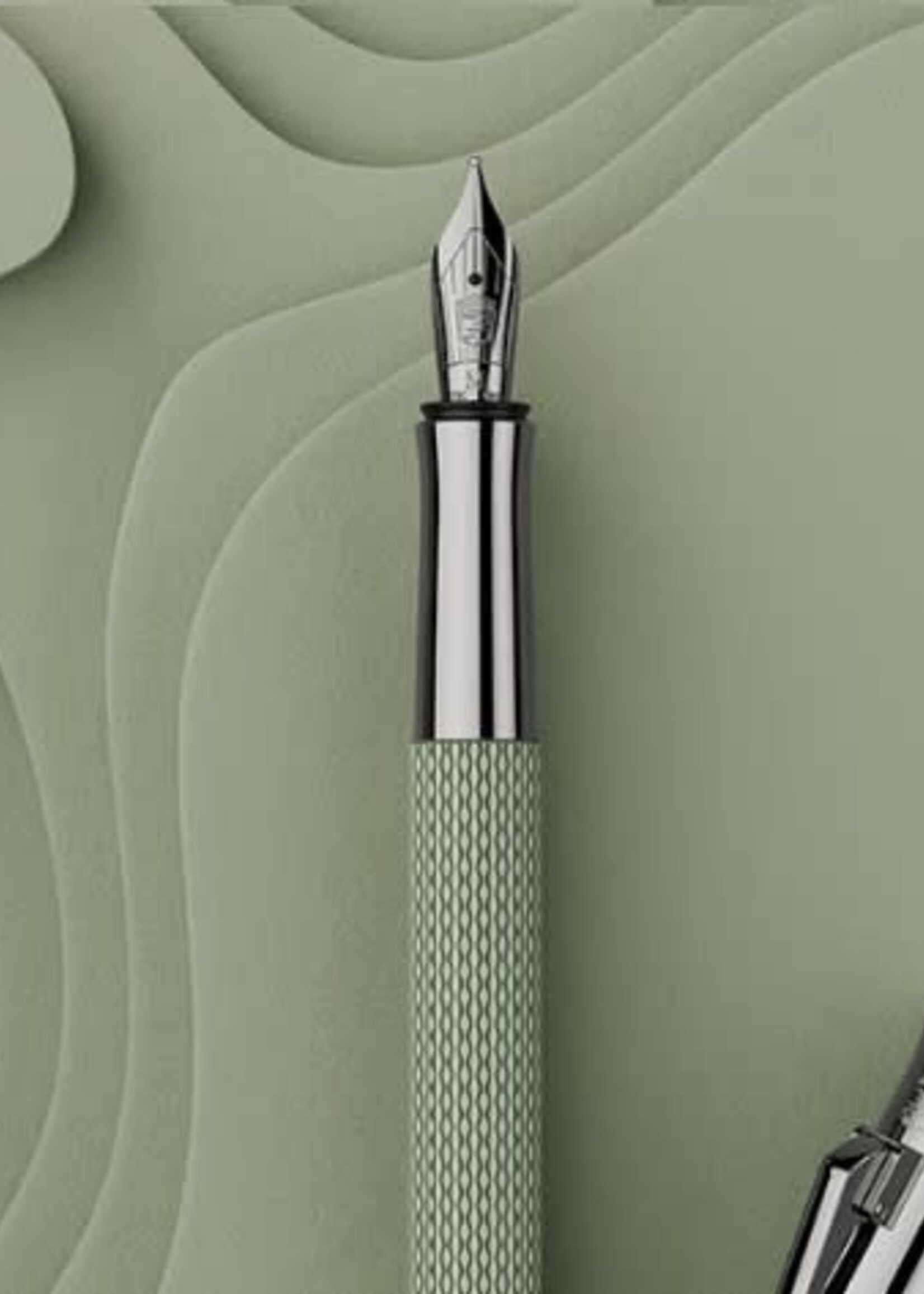 Graf von Faber-Castell Guilloche Sage Vulpen