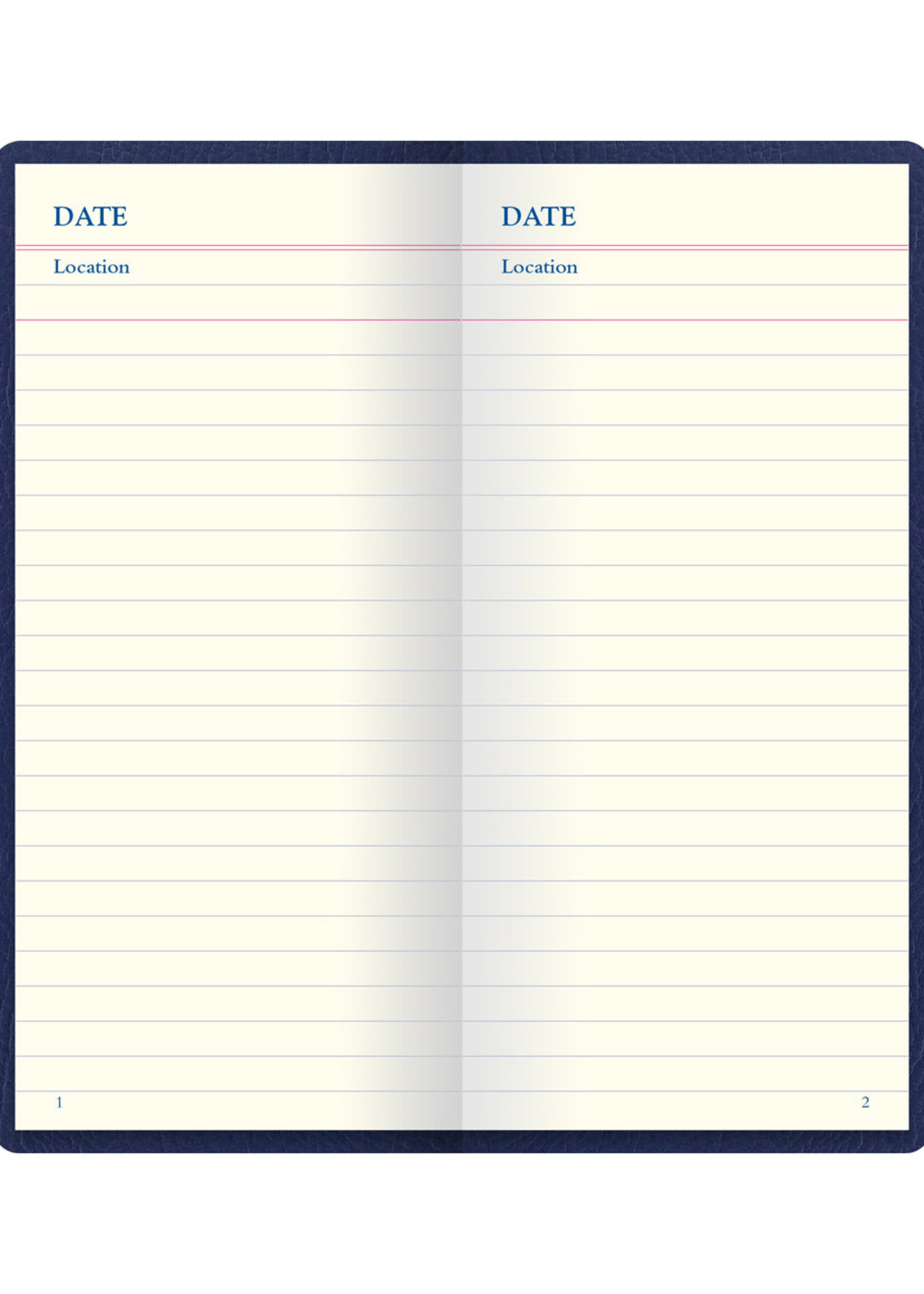 Letts of London Notebook Origins Slim Gelijnd Navy