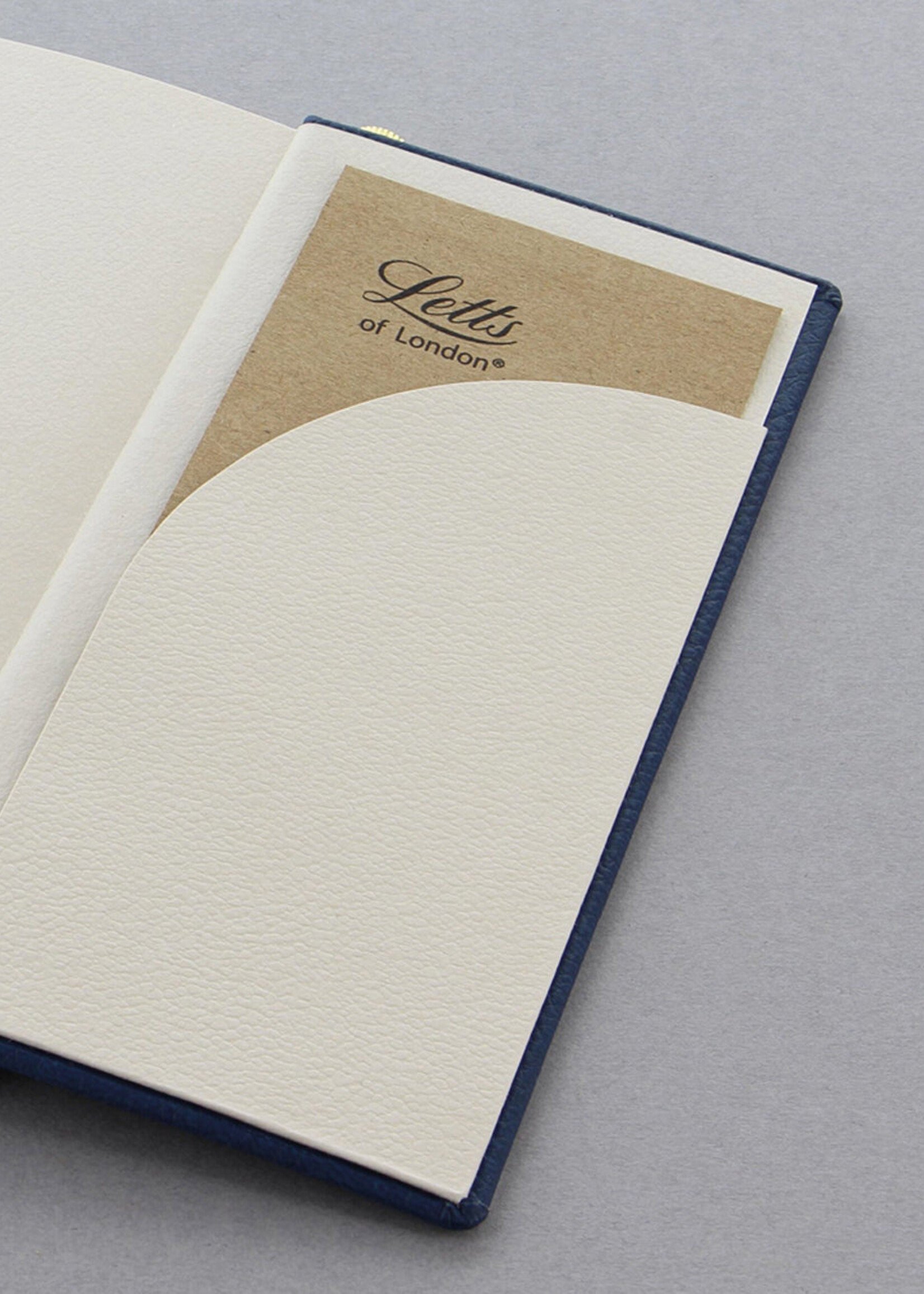 Letts of London Notebook Origins Slim Gelijnd Navy