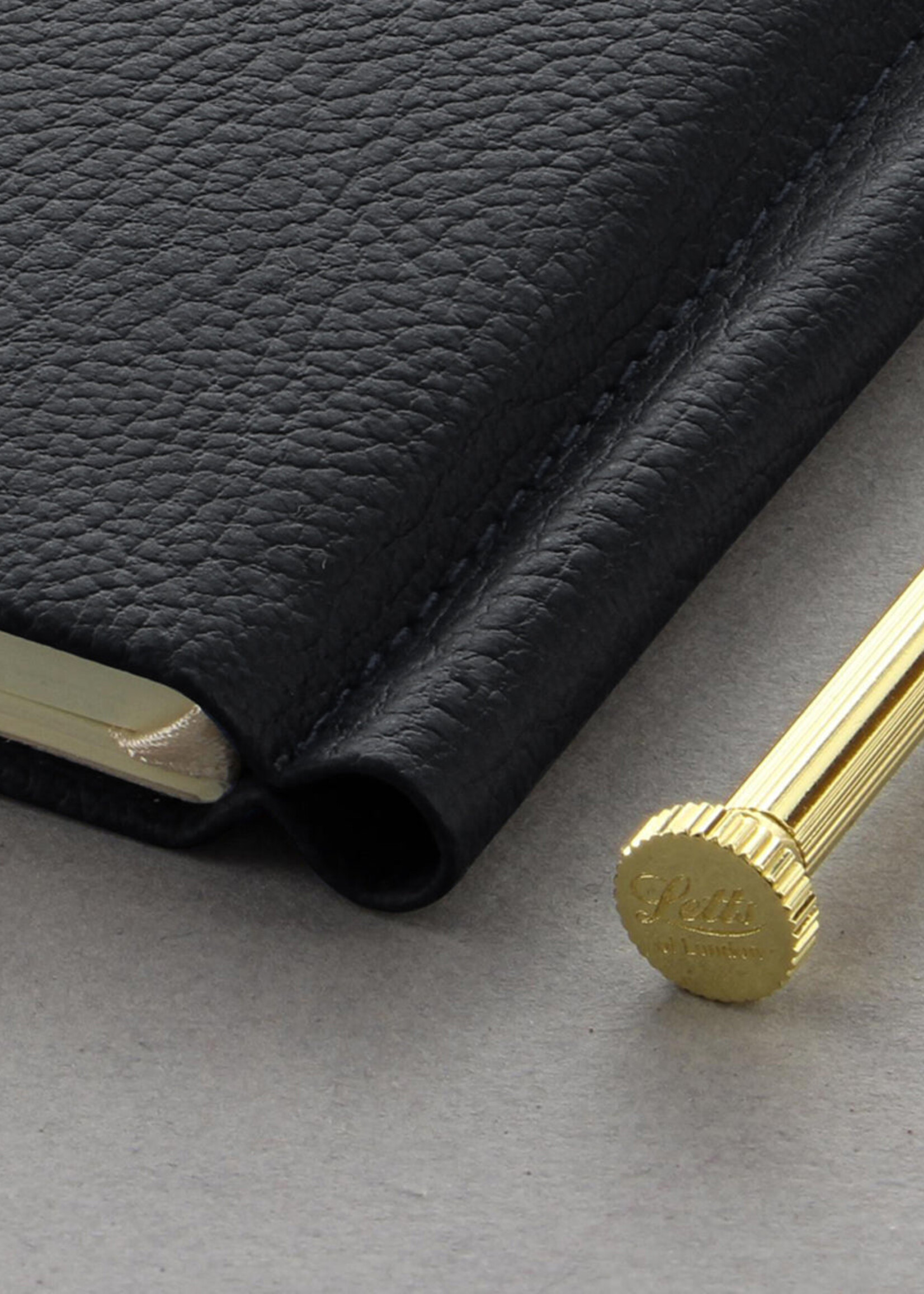 Letts of London Notebook Origins Slim Gelijnd Black