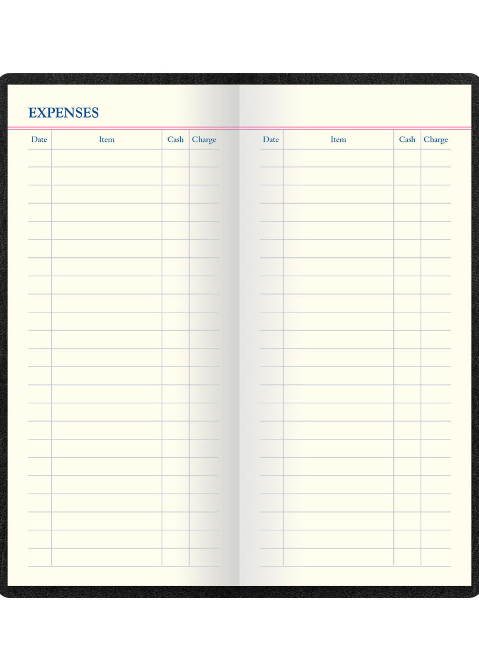 Letts of London Notebook Origins Slim Gelijnd Black