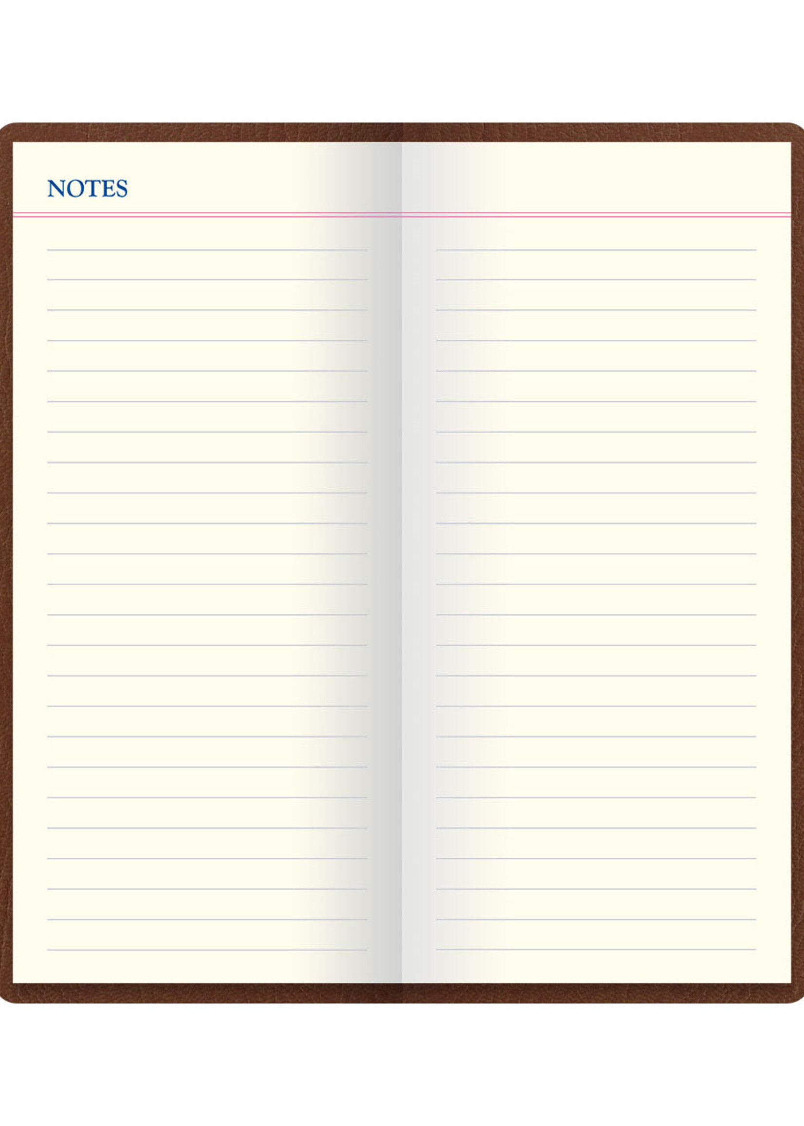 Letts of London Notebook Origins Slim Gelijnd Cognac