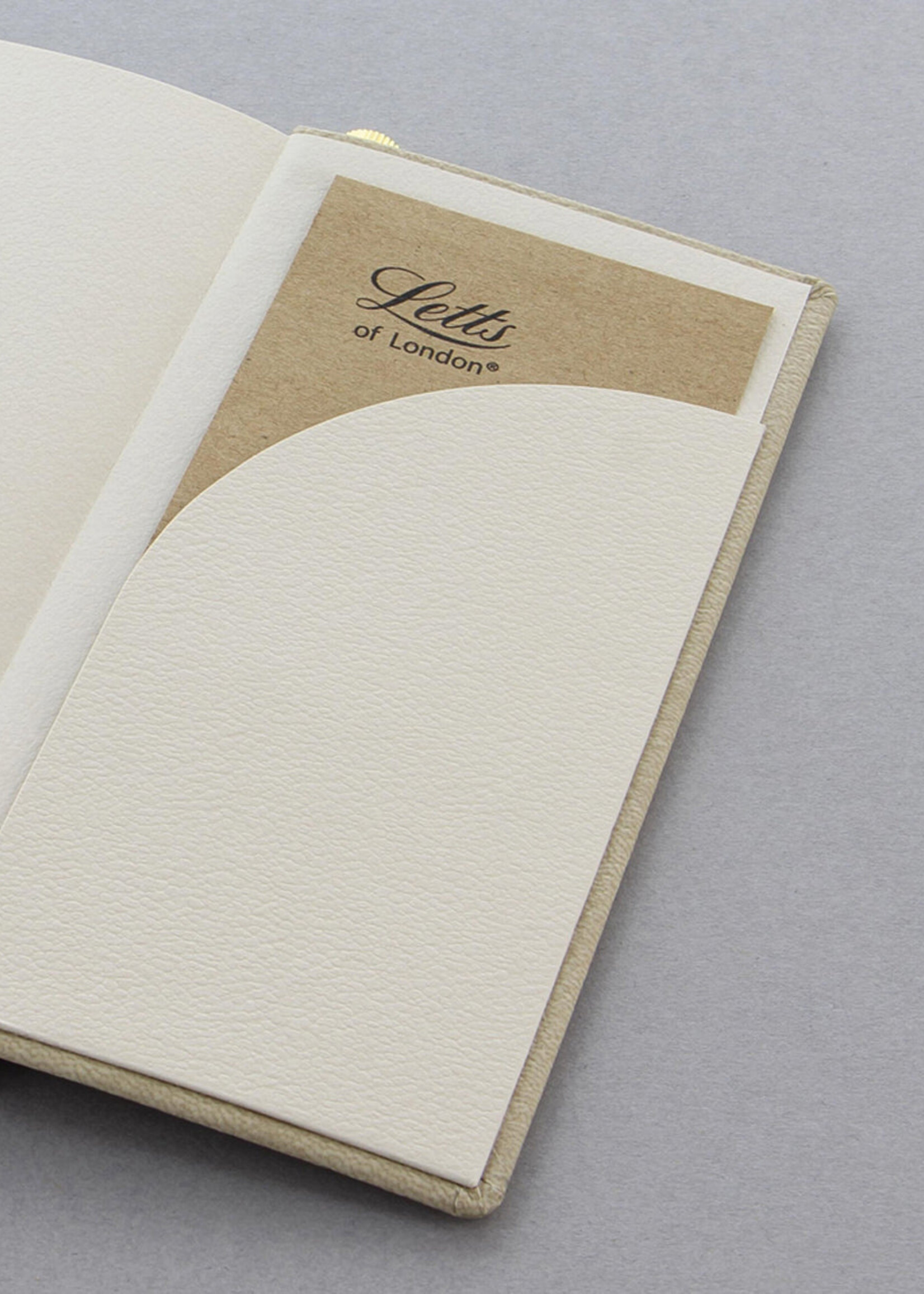 Letts of London Notebook Origins Slim Gelijnd Stone