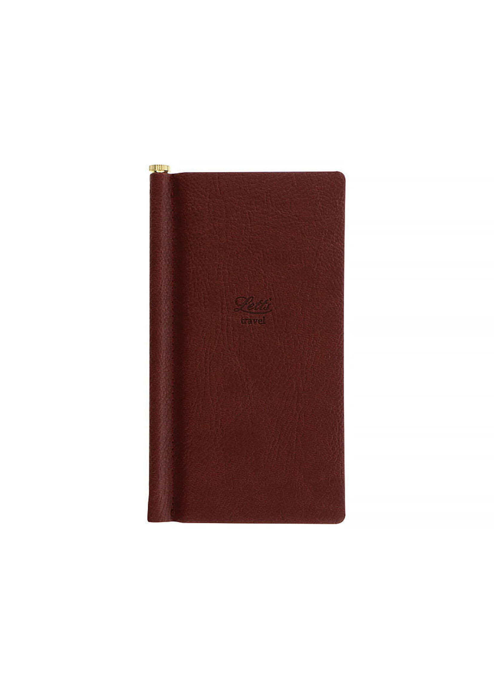 Letts of London Notebook Origins Slim Gelijnd Burgundy