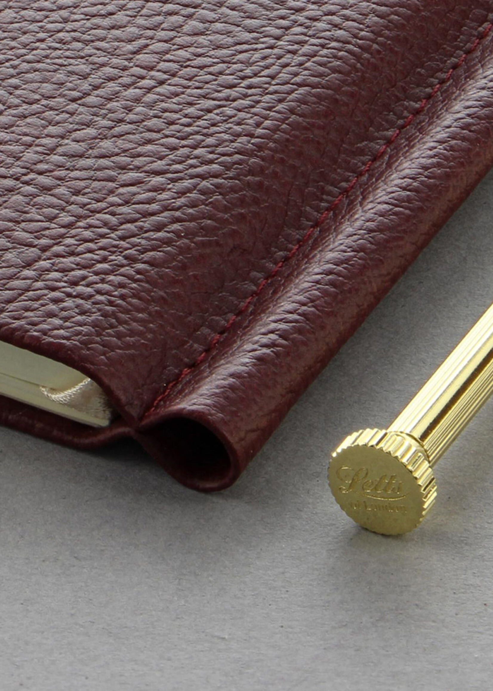 Letts of London Notebook Origins Slim Gelijnd Burgundy