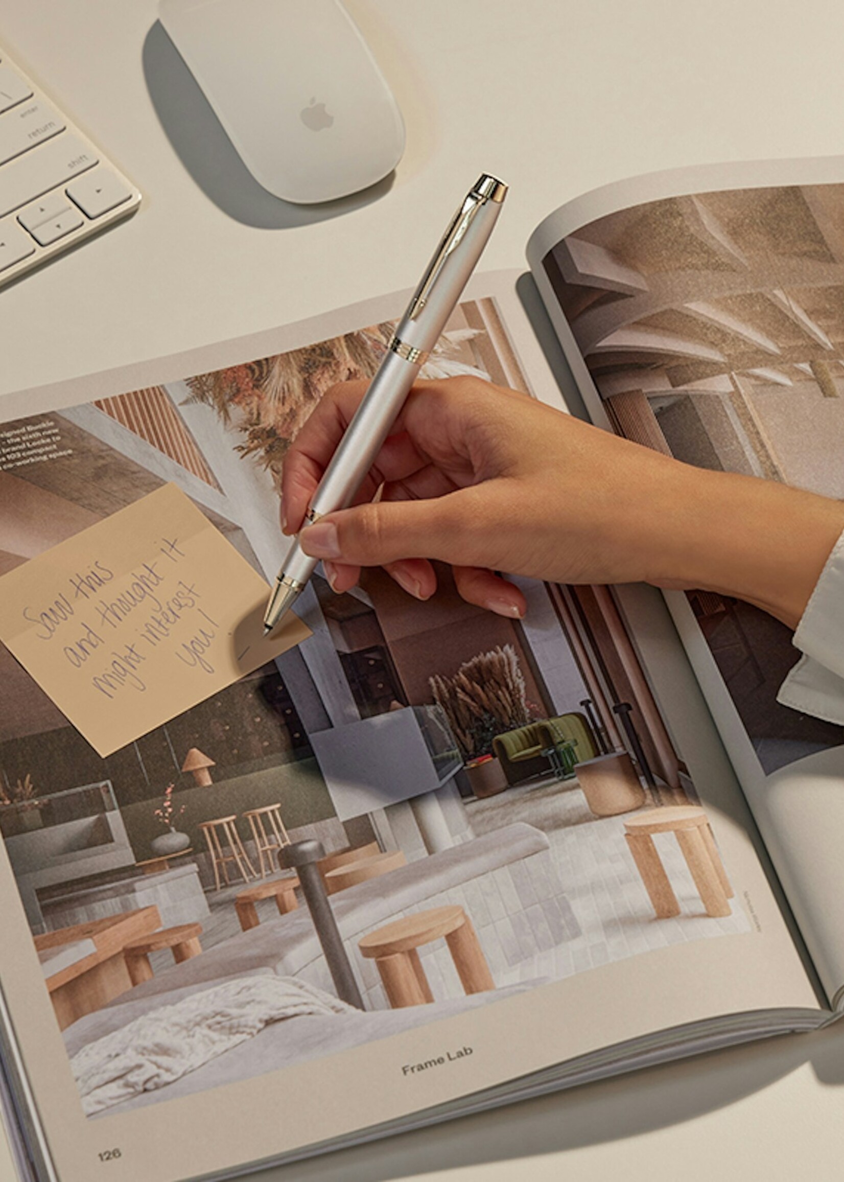 Parker IM Professionals Monochrome Champagne balpen